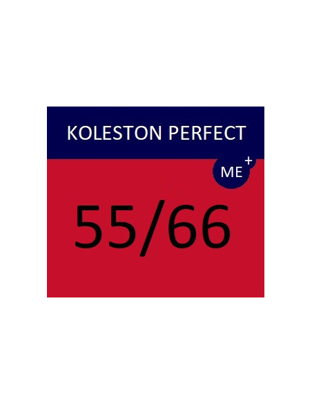 Koleston Perfect ME+ krēmveida ķīmiskā matu krāsa 55/66 KP ME+ VIBRANT REDS 60 ml