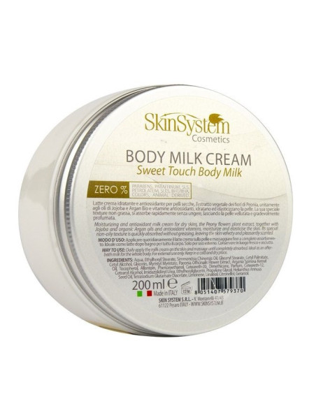 SkinSystem Body Milk (pæon/jojobaolie) 200 ml