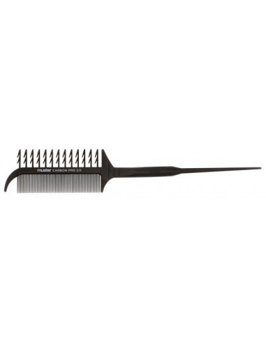 Dye tail comb CARBON PRO 2.0, black