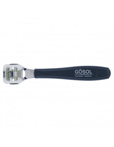 GOSOL fodbehandlingskniv, sort