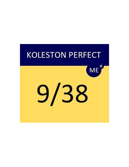 Koleston Perfect ME+ krēmveida ķīmiskā matu krāsa 9/38 KP ME+ RICH NATURALS 60 ml