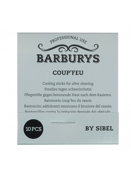 BARBURYS Blodstoppende Aftershave Tændstikker, Flade, 10 stk.