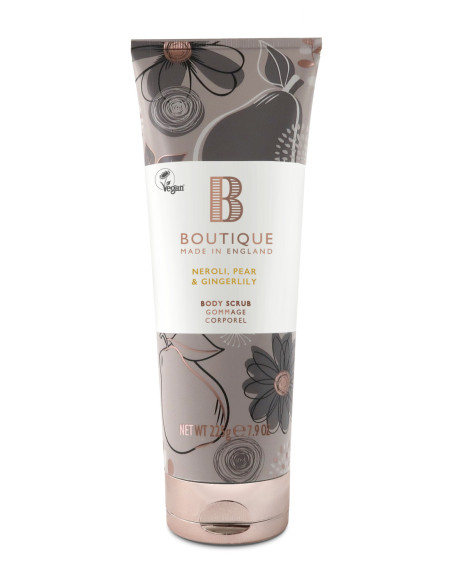 BOUTIQUE VEGAN Bodyscrub Neroli/Pære/Ingefær 225g