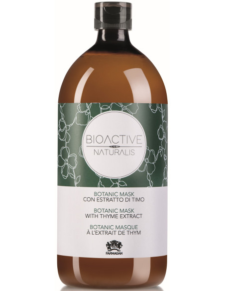 BIOACTIVE NATURALIS hårmaske med timian og olivenekstrakt 1000 ml