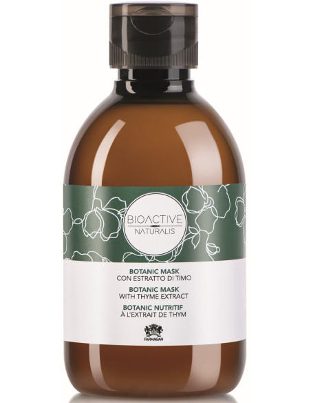 BIOACTIVE NATURALIS hårmaske med timian og olivenekstrakt 230 ml