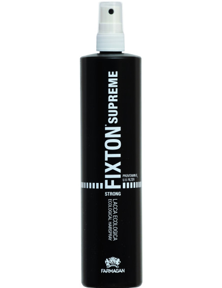 FIXTON SUPREME Hårspray uden gas, spray, stærkt hold, UV-filtre, med vitamin B5 250ml