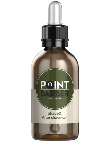 POINT BARBER Aftershave Oil,...