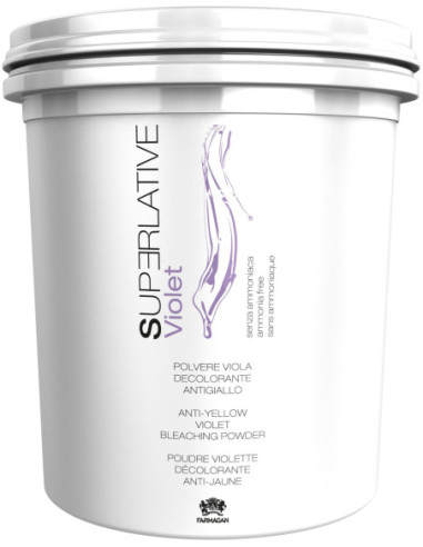 SUPERLATIVE DECO Blegepulver lilla 500g