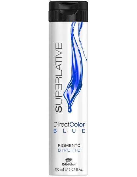 SUPERLATIVE DIRECT Pigmentgel til hårfarvning Blå 150ml