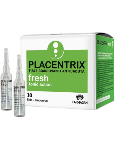 PLACENTRIX FRESH Ampulas-toniks matiem, atsvaidzinošs 10x10ml