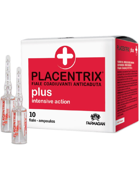 PLACENTRIX PLUS Ampuller mod hårtab, intensiv effekt 10x10ml