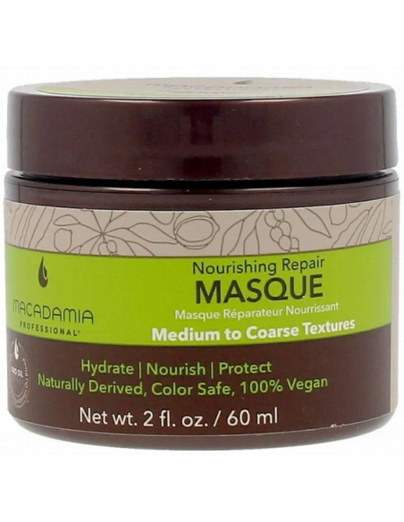 Macadamia Professional hårmaske til normalt og tørt hår — Nourishing Moisture Masque, 60 ml