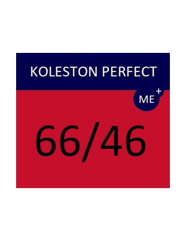 Koleston Perfect ME+ krēmveida ķīmiskā matu krāsa 66/46 KP ME+ VIBRANT REDS 60 ml