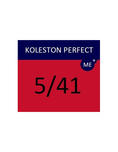 Koleston Perfect ME+ krēmveida ķīmiskā matu krāsa 5/41 KP ME+ VIBRANT REDS 60 ml