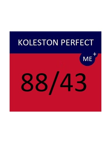 Koleston Perfect ME+ krēmveida ķīmiskā matu krāsa 88/43 KP ME+ VIBRANT REDS 60 ml