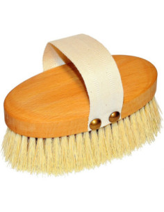 Massage brush, large, fibre