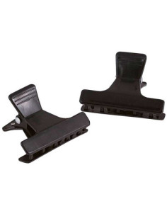 Hårspænder, sorte, plastik,...