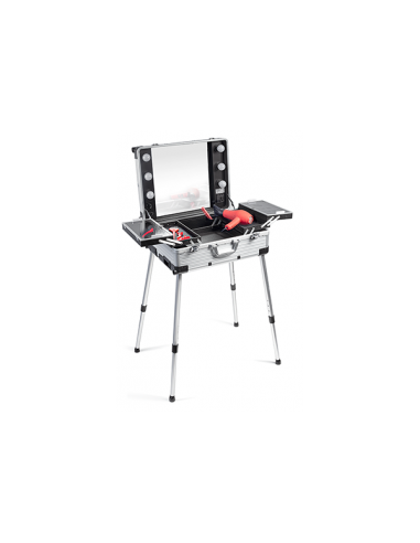 Makeup artist kuffert med belysning...