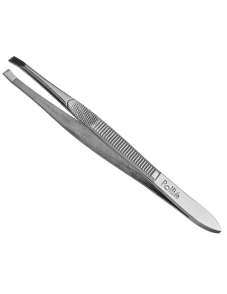 Pincet, lige, forkromet, 9 cm