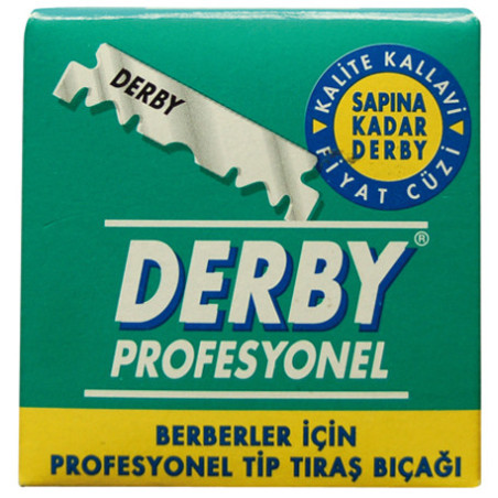 DERBY Blad til skægknive, engangs, 100 stk.