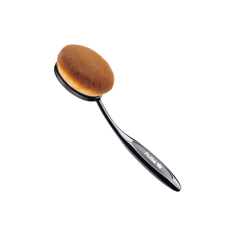Makeupbørste, rund, stor