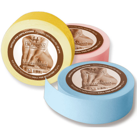 HOLIDAY Hårfjerningspapirrulle (gul) 7 cm x 85 m