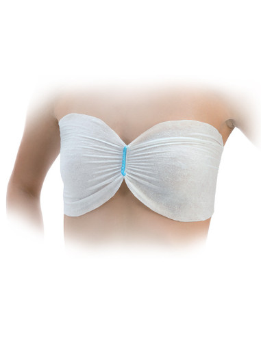 Non-woven bh, hvid, engangs, 50 stk.