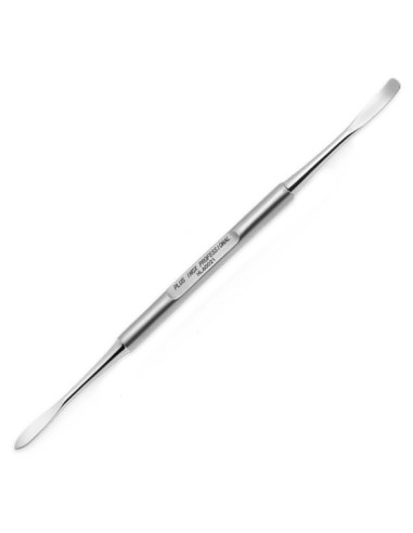 Dobbeltsidet spatel, rustfrit stål