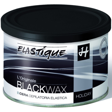 HOLIDAY ELASTIQUE Voks, elastisk, sort 400ml
