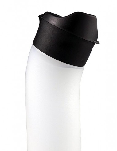 Måleflaske, plastik, gennemsigtig 500 ml