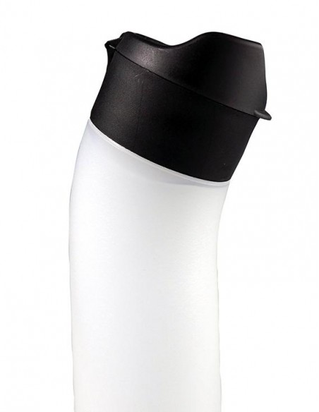 Måleflaske, plastik, gennemsigtig 500 ml