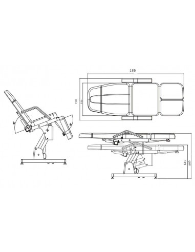 Kosmetologi-leje med 3 motorer Potenza-3