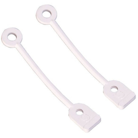 Gummi til hårkrøller, afrundede, korte, 1 pakke/50 stk.