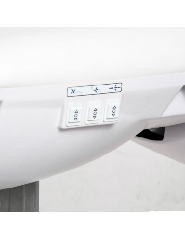 Kosmetologleje med 3 motorer Cosmo, Grå