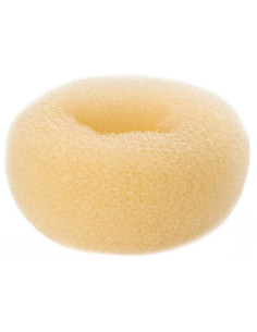 Hårknude, rund, blond, 3,5 cm