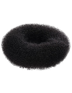 Hårknude, rund, lille, sort
