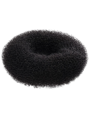 Hårknude, rund, lille, sort