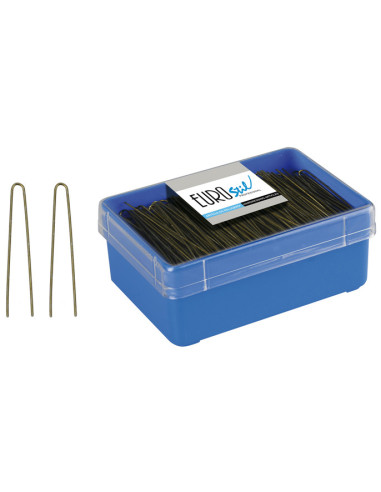 Hårnåle, lige, 65 mm, 400 stk., blonde