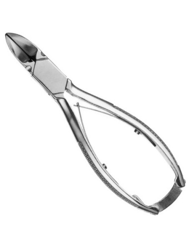 Pedicure pliers, for nails, chrome, 14cm