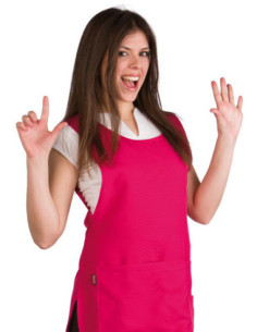 Forklæde med lomme,...