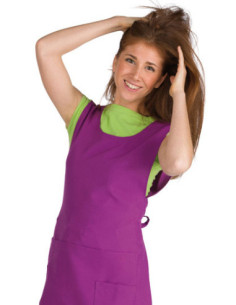 Forklæde med lomme,...