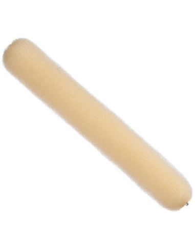 Hårknude, foldbar, med knap, blond