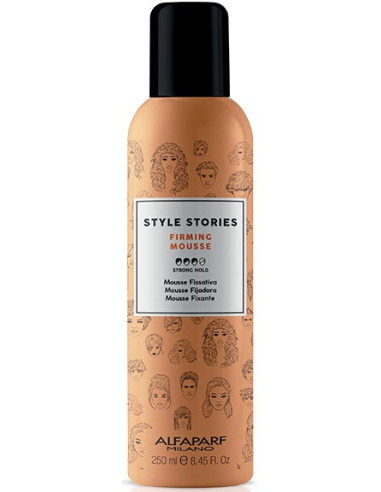 STYLE STORIES FIRMING MOUSSE Stipras fiksācijas putas apjomam 250ml