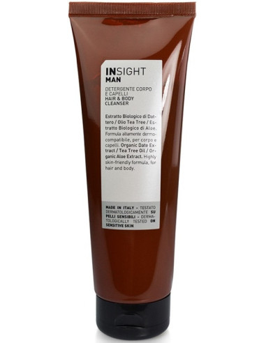 INSIGHT MAN krops- og hårrens 250 ml