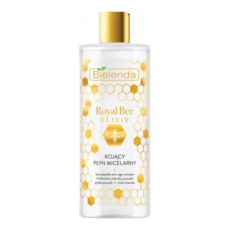 ROYAL BEE ELIXIR Micerālais ūdens nomierinošs, bišu piens+medus+ziedputekšņi 500ml