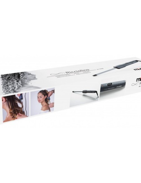 Krøllejern Ricciolino, til fine krøller, keramisk belægning, 32 cm, 120 g, Ø10 mm