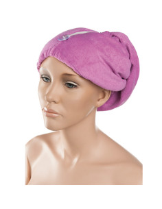 Hårtørrehåndklæde, lukning...