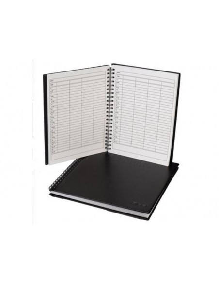 Planner, notesbog Luxe, 4 kolonner, 200 sider.