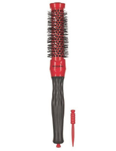 Hårbørste med konkavt...