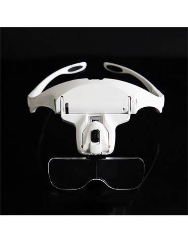 Briller med 5 dioptrier og LED-belysning